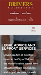 Mobile Screenshot of drivers-solicitors.co.uk